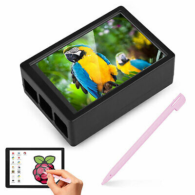 3.5" Inch Touch Screen Monitor Lcd Display 480x320 For Raspberry Pi 4+ Case+ Pen