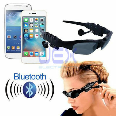 Stereo Bluetooth Headset Sunglasses Glasses Shades Play Mp3/call From Phone