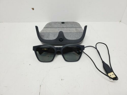Bose Frames Alto Size S/m Black Audio Sunglasses W/ Carry Case Bmd0007